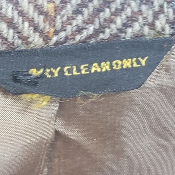 Harris Tweed Young Quinlan Vintage Hand Woven 100% Virgin Scottish Wool Jacket - Picture 11 of 16